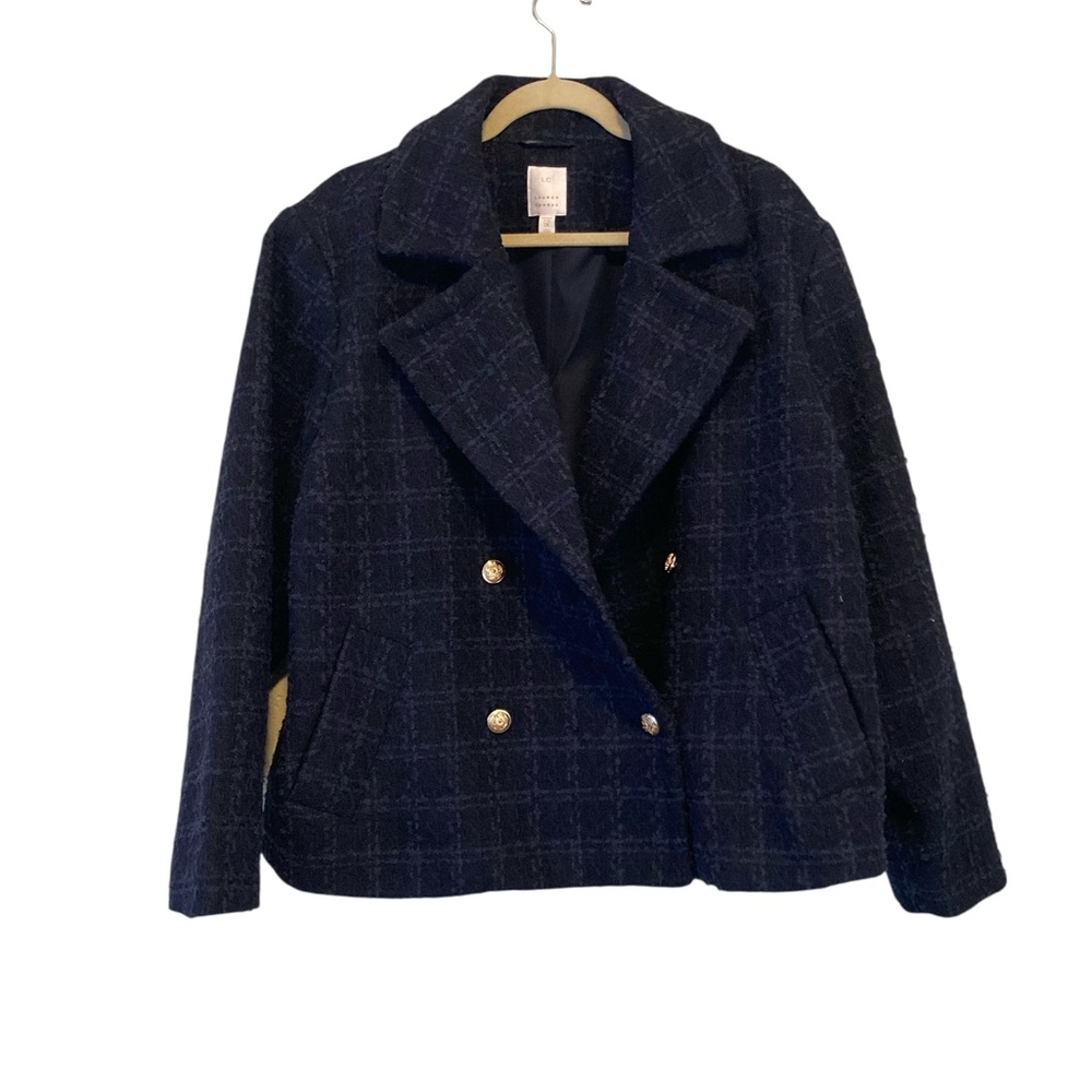 Lauren Conrad NEW plus size double breasted jacket